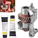 Upgrade Material WP240309-2 240309-2 Worm Drive Gear & Bracket Kit W/Food Grade Grease for Whirlpool Kitchen-aid Mixer 4162100 4162101 4169907 4169941 4170007 4176130 949544