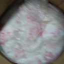 Novabright 1 Pcs 16" Dorm Tufted Round Floral Ottoman,Classic,Damask Pink, 19.7"D x 16.7"W x 16.7"H