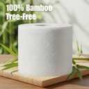 100% Bamboo Tree-Free Toilet Paper 24 Premium Family Mega Rolls, 3-Ply, 300 Sheets Per Roll Ultra Soft & Strong, Plastic-Free Packaging, Septic Safe, FSC Certified We Save Trees