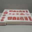 Pink Vase, Bud Vases Set of 24, Small Pink Glass Vases for Flowers Wedding Flower Vase in Bulk Modern Glass Bud Vase for Decor Home Centerpieces Table Flower Decor