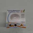 Cat Water Fountain Filters, 8 Pack Triple Action Water Fountain Filters, Replacement Cat Drinking Fountain Filters, Activated Carbon Filter Compatible with 3L Flower Pet Water Dispenser Fountain