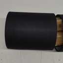 Lynnoland   Set of 2 Touch Control Table Lamps with 2 USB & AC Outlet, 3-Way Dimmable Bedside Nightstand Lamps for Bedroom Living Room Nursery, 800 Lumens 5000K Daylight Bulbs Included (Black & Brushed Nickel(Base)-Two 5000K Bulbs Included)