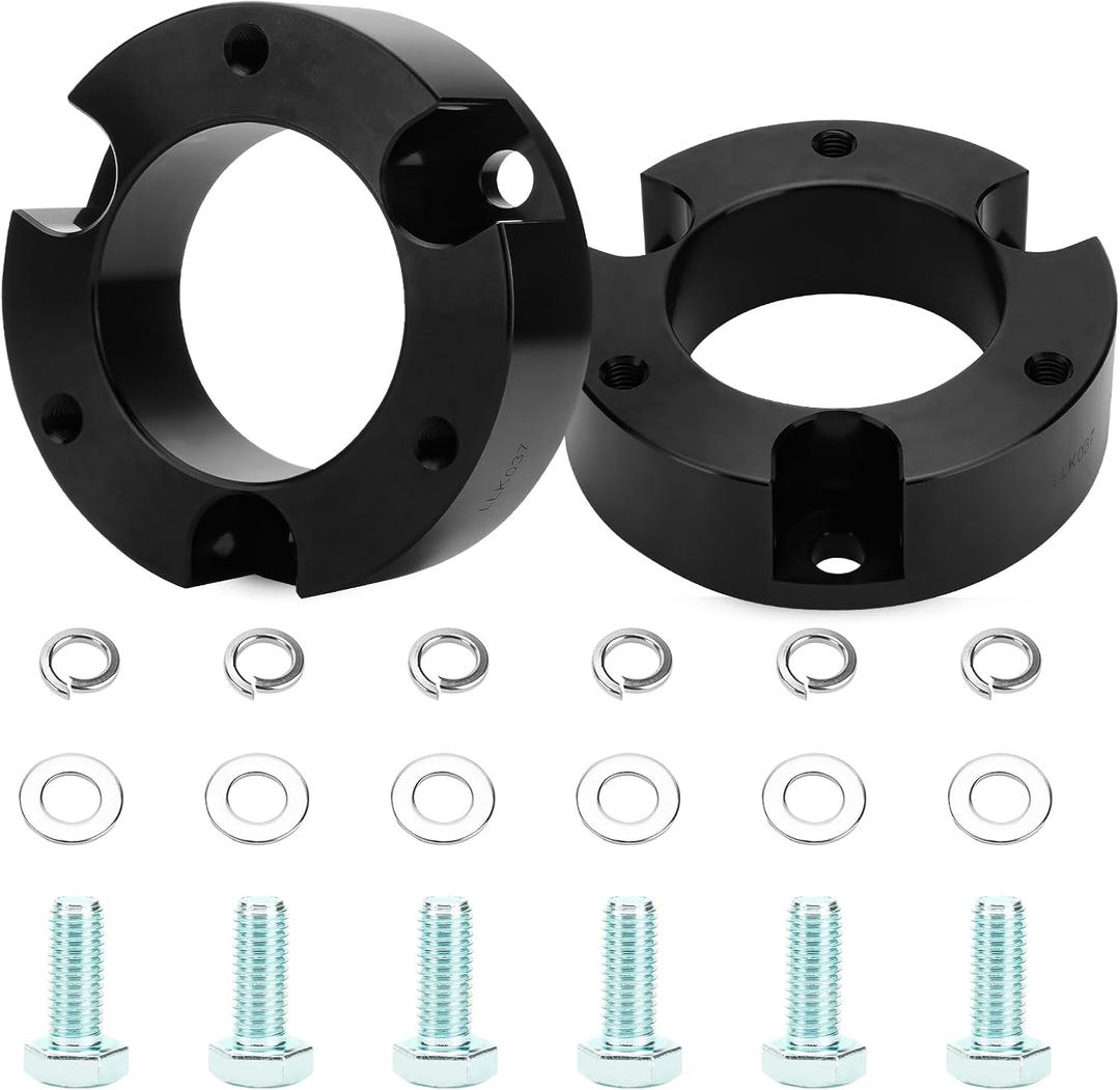 2" Front Leveling lift kits Fit for Tacoma, 2 Inch Front Lift Strut Spacers for 2005-2023 Tacoma 2WD 4WD, 2003-2023 4Runner, 2007-2015 FJ Cruiser