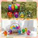 Soulchen 36 Sets Easter Egg Decorating DIY Kit Hero-Themed Egg Crafts with Hero Stickers and Cardstock Eggs Tray for Easter Party Favors, Eggs Hunt Games & DIY Arts Crafts