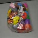 24 Pcs Filled Easter Eggs with Plush Animal Toys,Plastic Easter Eggs with Toys Basket Stuffers Fillers, Classroom Prize Supplies