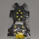 TRIWONDER Ice Cleats for Shoes and Boots Anti Slip Ice Grips Snow Crampons Traction Cleats Hiking Fishing Walking Gear (Large, 01 Black - 10 Studs)