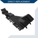 No.8R0807284C Bumper Support Bracket for Audi Q5 2009-2017 / Right Side Front Bumper Retainer Bracket Hold Mount/Durable ABS / 1 Pc Black