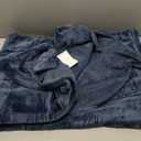 Dark Dusty Blue Stone Blue Throw Blanket Flannel Fleece Throw Size 50 by 60 Inches for Couch Sofa Bed 280GSM,Super Soft Plush Cozy and Luxury Warm Bed Blanket for All Season