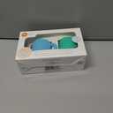 PopYum Silicone Training Cup 2-Pack for Baby and Toddler, handles, BPA Free, self feeding training, tumbler (sky blue and mint green)