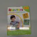 Sensory Activity Board for Kids & Toddlers: Double-Sided Fidget Board Toys with Storage Bag for Stress, Anxiety, ADHD & Autism | Tactile Sensory Toys for 3 4 5 6 Year Old Boys & Girls (2PCS)