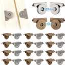 24 Sets Magnetic Snaps Buttons, No-Sew Metal Magnetic Buttons Clasps Purse Closure, Suitable for Bags, Clothing, Crafts, DIY Accessories (Edition:B)