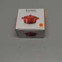 Le Creuset Stoneware Mini Round Cocotte, 8 oz., Flame