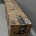 Wall Bookshelf, Set of 3, 36 Inches U Shaped Wall Shelves, Long Deep Floating Shelves, Large Floating Book Shelves - Wood Hanging Bookshelves for Kitchen, Bedroom (White)