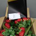 Waipfaru Red Roses Artificial Flowers Bulk, Real Touch Velvet Roses with Wrapping Paper, 50 Pcs Fake Flowers for Wedding Centerpieces Bridal Bouquet Valentines Mothers Day Decor