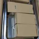 sifer Chafing Dishes for Buffet 9Qt 4 Pack [Multi-Size Food Pans] | Chafing Dishes with 80% Faster [Screwless Installation] and Stacking Design [Easy Storage] for Fathers Day Party/Wedding, Black