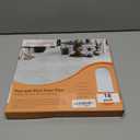 Wallercity 18PCS Glossy Marble White Peel and Stick Floor Tile Self Adhesive Bathroom Waterproof Stick on Floor Tile 12x12 Inch Sticky Tiles for Bedroom Living Room Kitchen Linoleum Flooring Sheets