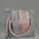 39" Side Open One Cord Hider (<1/4") for Wall Mounted Tv, Extension Flexible Cable Cover to Hide Conceal Cords Along Wall, Wire Raceway Management Cable Concealer Channel, Electric Cord Organizer, White