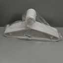 HOUSE DAY White Plastic Hangers 16 Pack, Space Saving Coat Hanger, Clothes Hanger with Non Slip Hooks, Plastic Clothing Hangers for Closet, Ideal for Everyday Use on Shirts, Coats, Pants, Dress