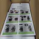 J8 Cold Press Juicer, 6.5" Extra Wide Feed Chute Juicer Machines, 350W Slow Juicer Machines with High Juice Yield for Whole Vegetables & Fruits, BPA Free (Titanium Gray)