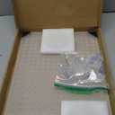 Aquarium Divider Clear 15/20 Gallon Fish Tank Divider with Suction Cups Accessories (20gal(11.4*11.8in))