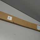 LazBlinds No Tools No Drill 1" Vinyl Mini Blinds, Cordless Blinds for Windows, Light Filtering Horizontal Window Blinds & Shades, 31" W x 48" H, White
