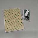 White - Jumbo Size 6.5" x 4.75" x 0.87" Stern Pad, Screwless Transducer Mounting Plate kit, Marine-Grade Transducer Mounting Board Hardware Kit (for Large 3D Scan Transducers)