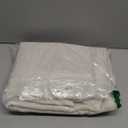 LAMIT Natural Ivory Semi Sheer Linen Curtains 84 inch Long, Cream White Light Filtering Living Room Panels Back Tab and Rod Pocket Neutral Drapes for Bedroom/Farmhouse, 2 Panels, 52 x 84 Inch