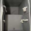 Stair Basket, Foldable Staircase Baskets, Stair Basket For Wooden And Carpeted Stairs, Step Stairs Storage Baskets With Handle, 1Pcs