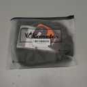 Kaneles Short Brown Curly Wigs for Men with Bang Male Costume Halloween Cosplay Party Natural Hair Full Wigs(Brown)