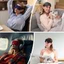 LKY DIGITAL Sleep Mask for Side Sleeper 3 Pack, Blackout 3D Eye Mask for Sleeping, Night Blindfold for Men Women