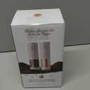 Salt and Pepper Grinder Set Birthday Gifts for Mom Automatic Battery Upgraded Larger Capacity Pink Salt Pepper Set New Apartment Gifts for Housewarming Cooking Gift