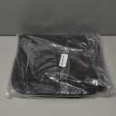 ZHIERNA Canvas Satchel Messenger Bag for Men Women, Vintage Shoulder Crossbody 13.3" Laptop Bag for Work Travel (Black)