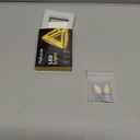 168 2825 W5W T10 CAN-Bus LED Bulb Dual Color White/Amber Yellow Switchback for Car Interior Dome Map Door License Courtesy Dash Lights, Pack of 2