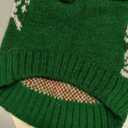 Queenmore Dog Christmas Sweater,Turtleneck Knitted Pullover Xmas Dog Clothes Sweatshirt,Pet Christmas Outfit, Warm Doggy Sweaters for Dogs Boy Girl,XS