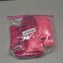 12PCS Feather Boas Party Pack with 6 Artificial Feather Boas 6.6ft and 6 Heart Sunglasses for Birthday Christmas Party (Pink+hot Pink)