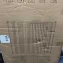 51" Extra Tall Cat Gate 30"-49.27" Wide, Auto Close, Pressure Mounted, for Cats & Small Dogs, Hallway, Stairs, Kitchen, Not Baby Gate,White