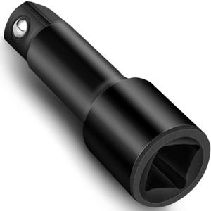 Topec 1/2" Drive Impact Extension Bar, for Flip Lug Nut Extractor Socket, 3"