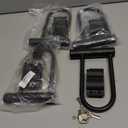 Bike U Lock, 4 Pack Bike Locks Anti Theft, Bicycle U-Locks with Keys and Mounting Bracket for Road, Mountain, and Electric Bikes.
