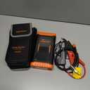 ASPERX Jump Starter with Air Compressor,Upgrade & Safety Certs10L Gas/8L Diesel(Almost All Cars) 12V Jumper Box Car Battery Jumper Starter Portable with Tire Inflator, Jumper Cables, Display & Light (Black & Orange)