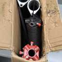 Garage Door Torsion Springs 2'' (Pair) with Non-Slip Winding Bars, Coated Torsion Springs with a Minimum of 18,000 Cycles (0.250''2''33'')