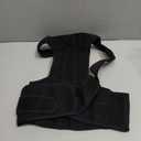 Fitsupport Back Brace Posture Corrector for Women and Men Back Lumbar Support Shoulder Posture Support for Improve Posture Provide and Back Pain Relief Medium(Pack of 1) (Black, M)