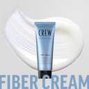 American Crew Men's Fiber Cream, Like Hair Gel with Medium Hold & Natural Shine, 3.3 Fl Oz