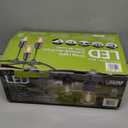 Mueller Retro Toaster 2 Slice with 7 Browning Levels and 3 Functions: Reheat, Defrost & Cancel, Stainless Steel Features, Removable Crumb Tray, Under Base Cord Storage, Black