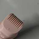 Bikini Trimmer Razors Shaver for Women: DEEHENK 2-Speed Electric Razor for Pubic Hair Dual Head Shaver Women IPX7 Waterproof Rechargeable Lady Trimmer for Bikini Underarm Body Leg Face Pink