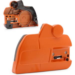 537286301 Chainsaw Clutch Cover with Brake Compatible with Husqvarna 455 455E 460 461 Clutch Cover Assembly 5372863-01