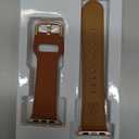POWER PRIMACY Leather Bands Compatible with Apple Watch Band 38mm 40mm 41mm 42mm 44mm 45mm 49mm, Genuine Leather Strap Compatible for Women Men iWatch SE Ultra Series 9 8 7 6 5 4 3 2 1
