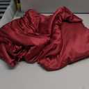 10x10ft Wrinkle Free Burgundy Backdrop Curtain for Parties Soft Fabric Drapes Wedding Curtain Backdrop for Birthday Party Decorations Background for Photography 5x10ft, 2 Panels