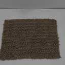 Chenille Bath Mat Plush Sand 17" x 24"