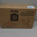 Sunny Health & Fitness Under-Desk Bike Exerciser, Low-Impact Cardio Cycling Equipment for Home/Office, Mini Paddler for Arm/Leg Mobility Training, Free SunnyFit App w/Optional Connection (Black)