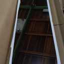 SONGMICS LED Jewelry Cabinet, 360 Swivel Jewelry Organizer, Lockable Mirror Jewelry Cabinet Standing, Rounded Wide Full-Length Mirror with Storage Shelves, Interior Mirror, Cloud White UJJC036W01